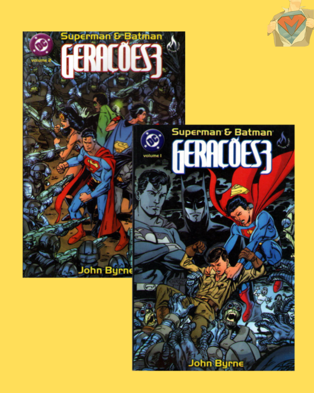 Superman & Batman: Gerações 3 Vol. 01 e Vol. 02 ( Completa )