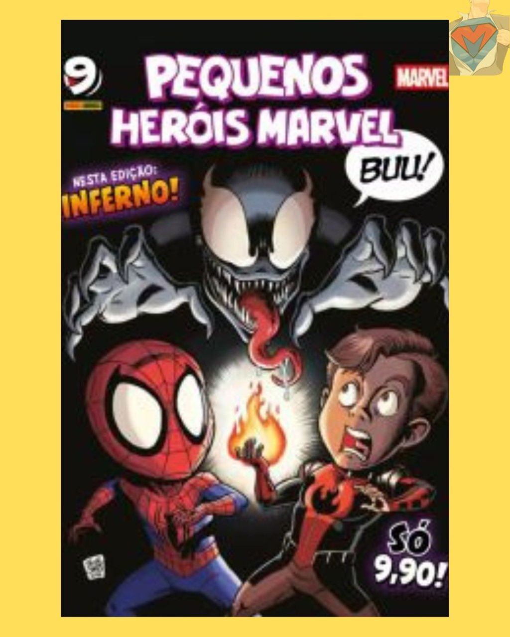 Pequenos Heróis Marvel Nº 09