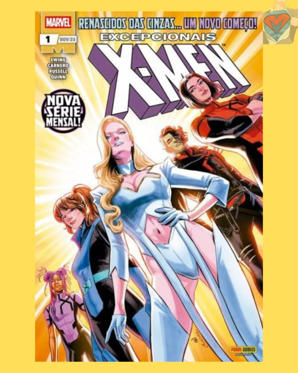 Excepcionais X-Men Nº 01