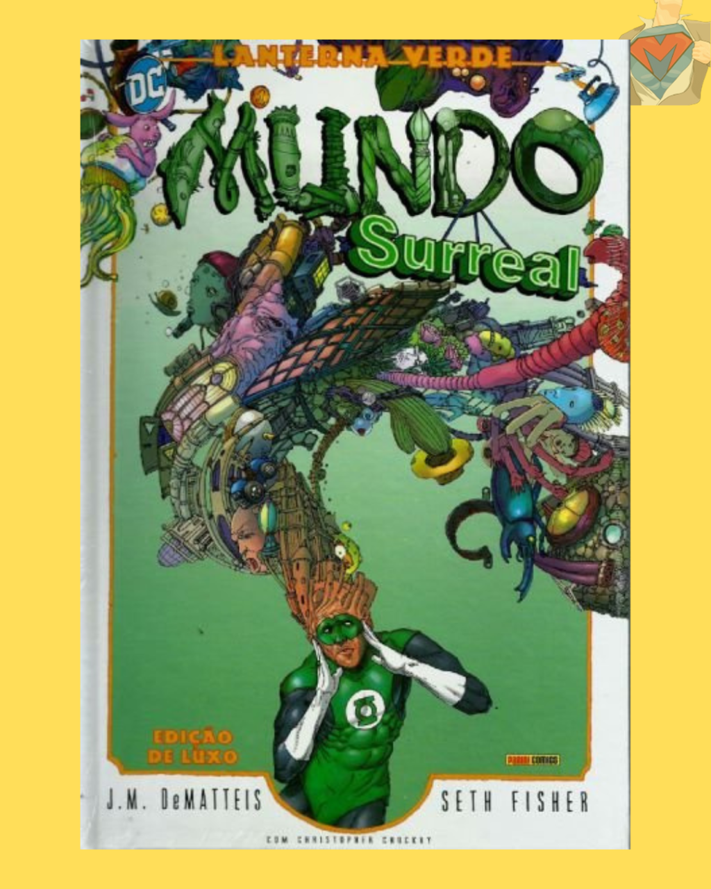 DC Deluxe - Lanterna Verde: Mundo Surreal ( Capa Dura )