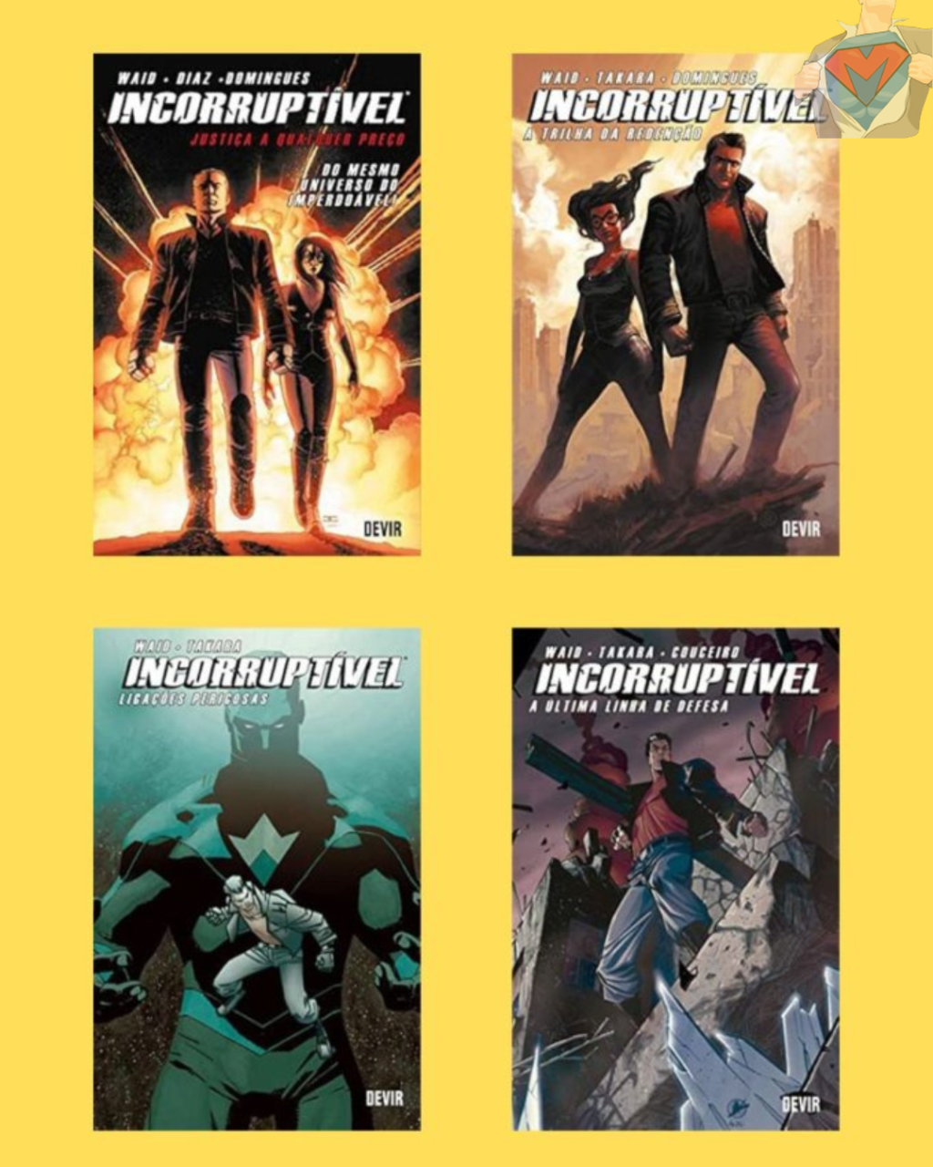 Incorruptível Vol. 01 ao Vol. 04 ( Completa )