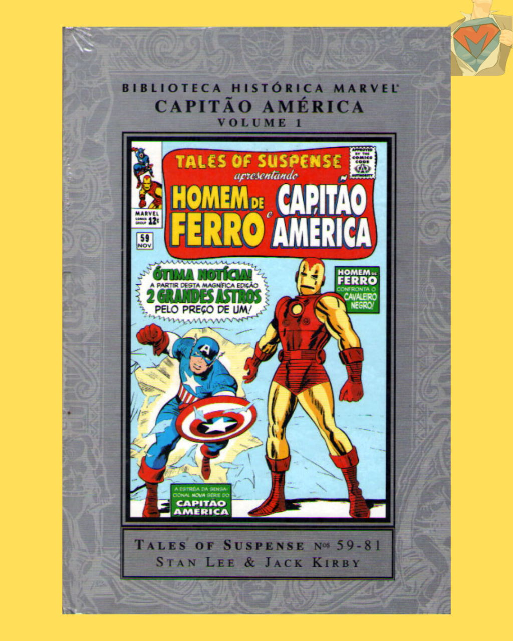 Biblioteca Histórica Marvel: Capitão América Vol. 01 ( Capa Dura )