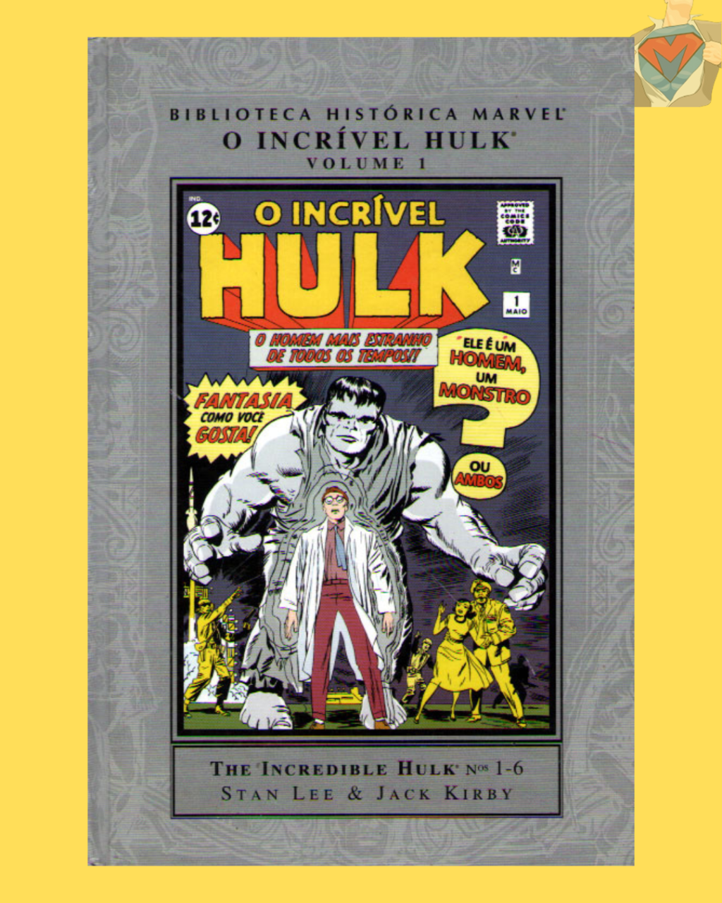 Biblioteca Histórica Marvel: O Incrível Hulk Vol. 01 ( Capa Dura )