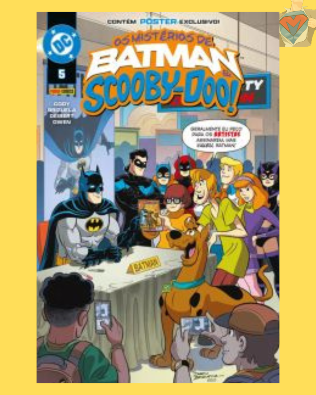 Os Mistérios de Batman e Scooby-Doo Nº 05