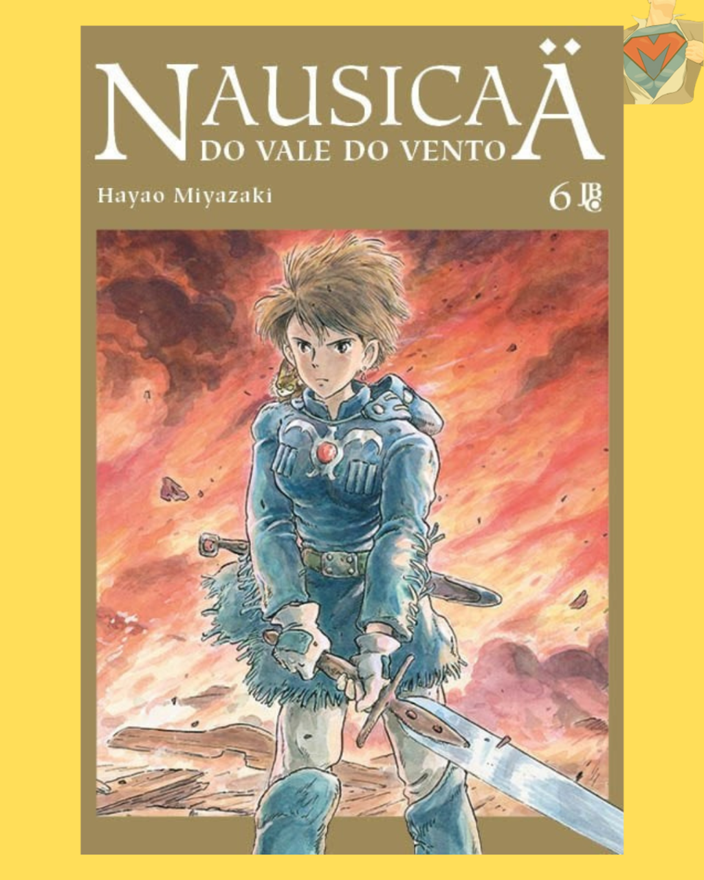 Nausicaa do Vale do Vento Vol. 06 de 07 ( Hayao Miyazaki )