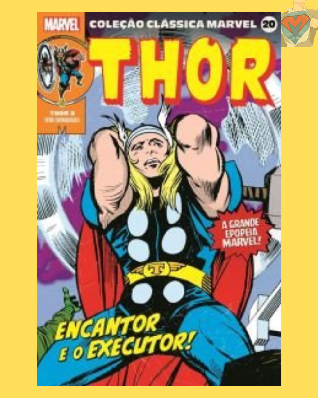 Coleção Clássica Marvel Vol. 20 - Thor Vol. 03