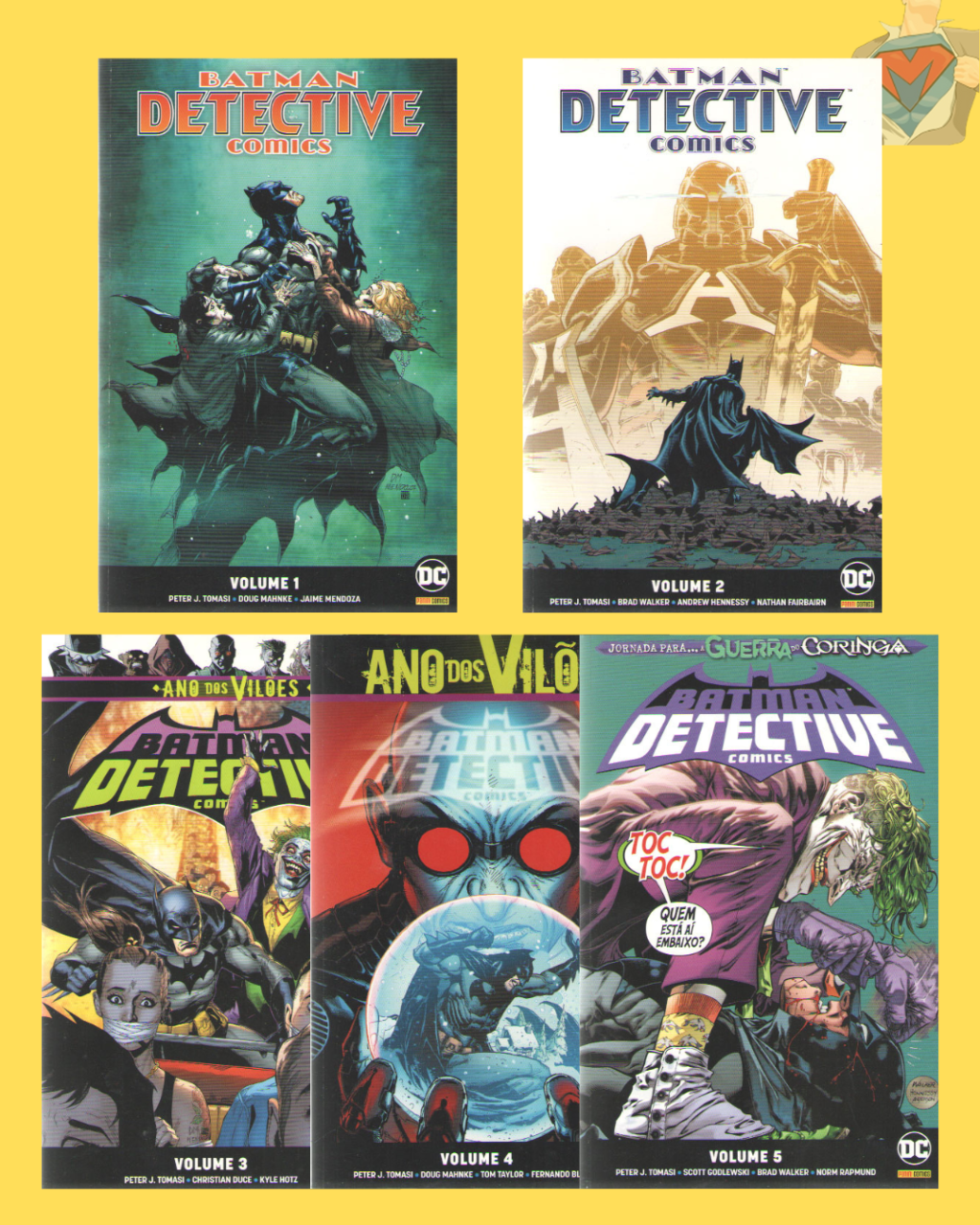 Detective Comics - Batman Vol. 01 ao Vol. 05 ( Completa )