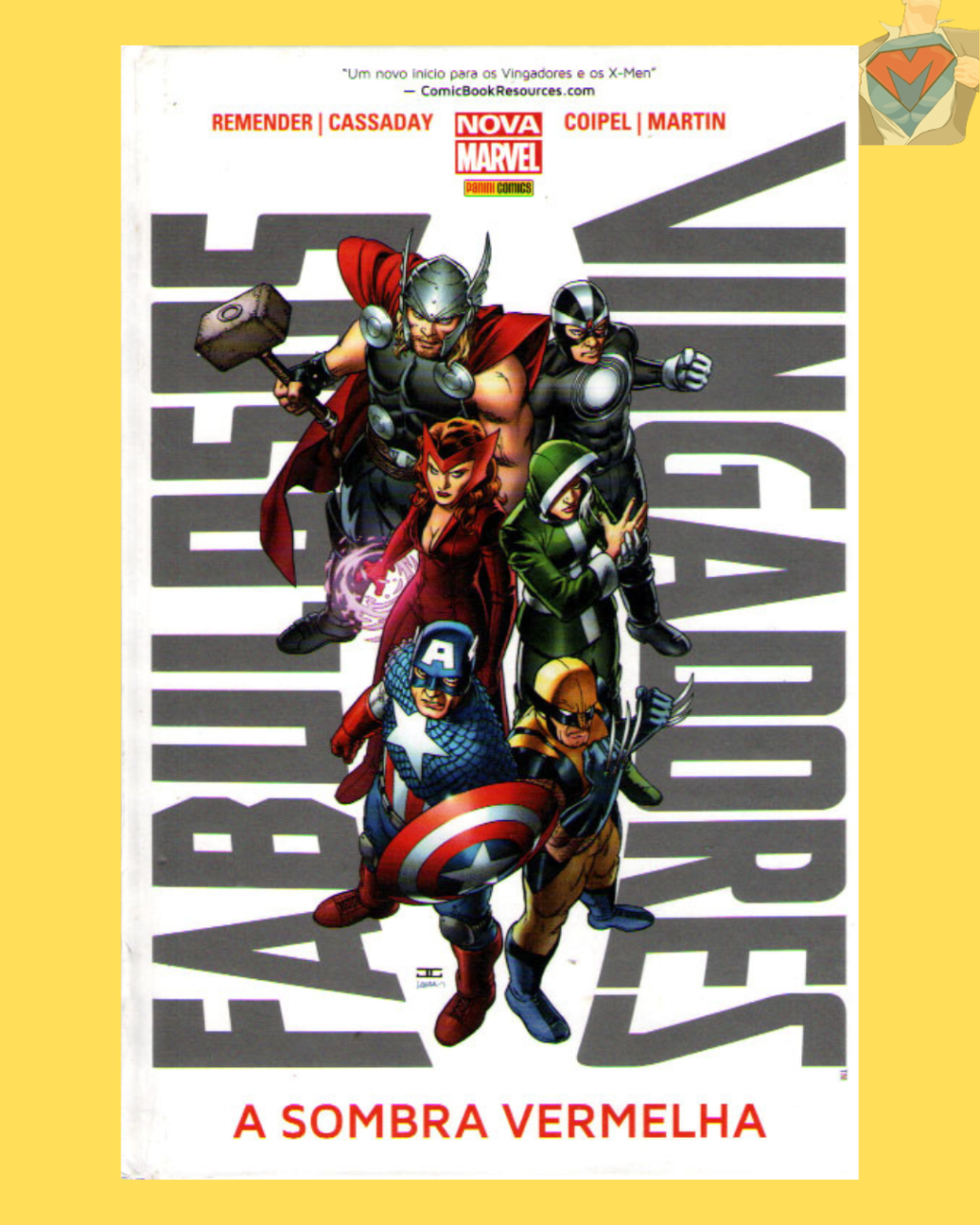 Fabulosos Vingadores: a Sombra Vermelha ( Capa Dura )