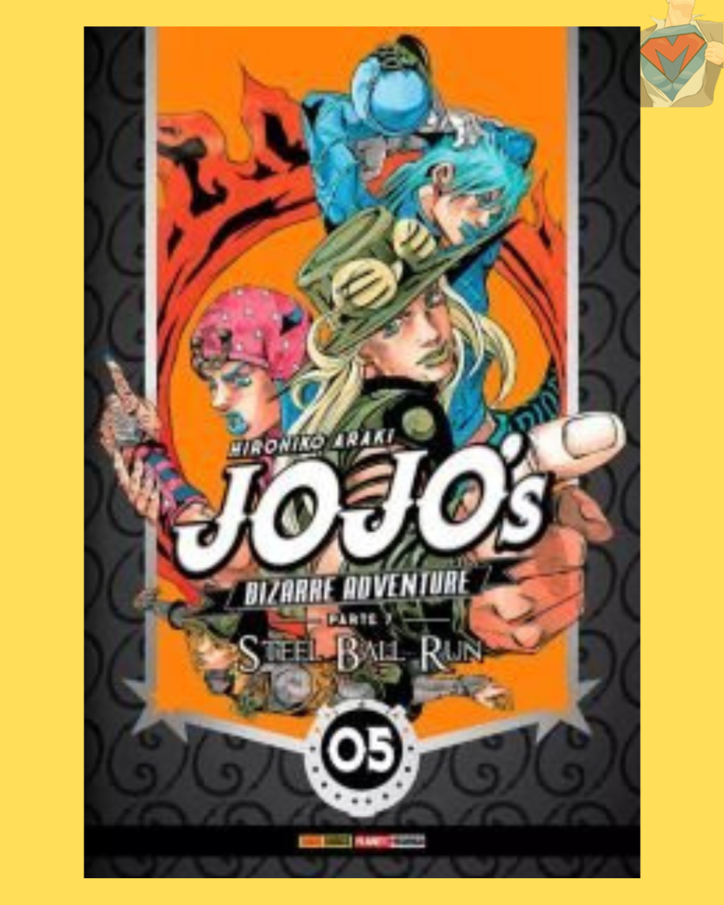 Jojo's Bizarre Adventure Parte 7: Steel Ball Run Vol. 05 ( Hirohiko Araki )