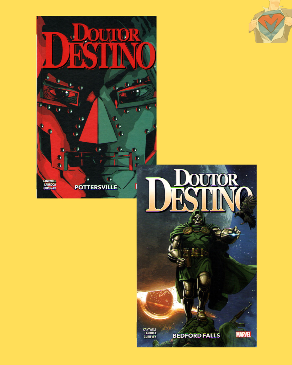Doutor Destino Vol. 01 e Vol. 02 ( Capa Dura )