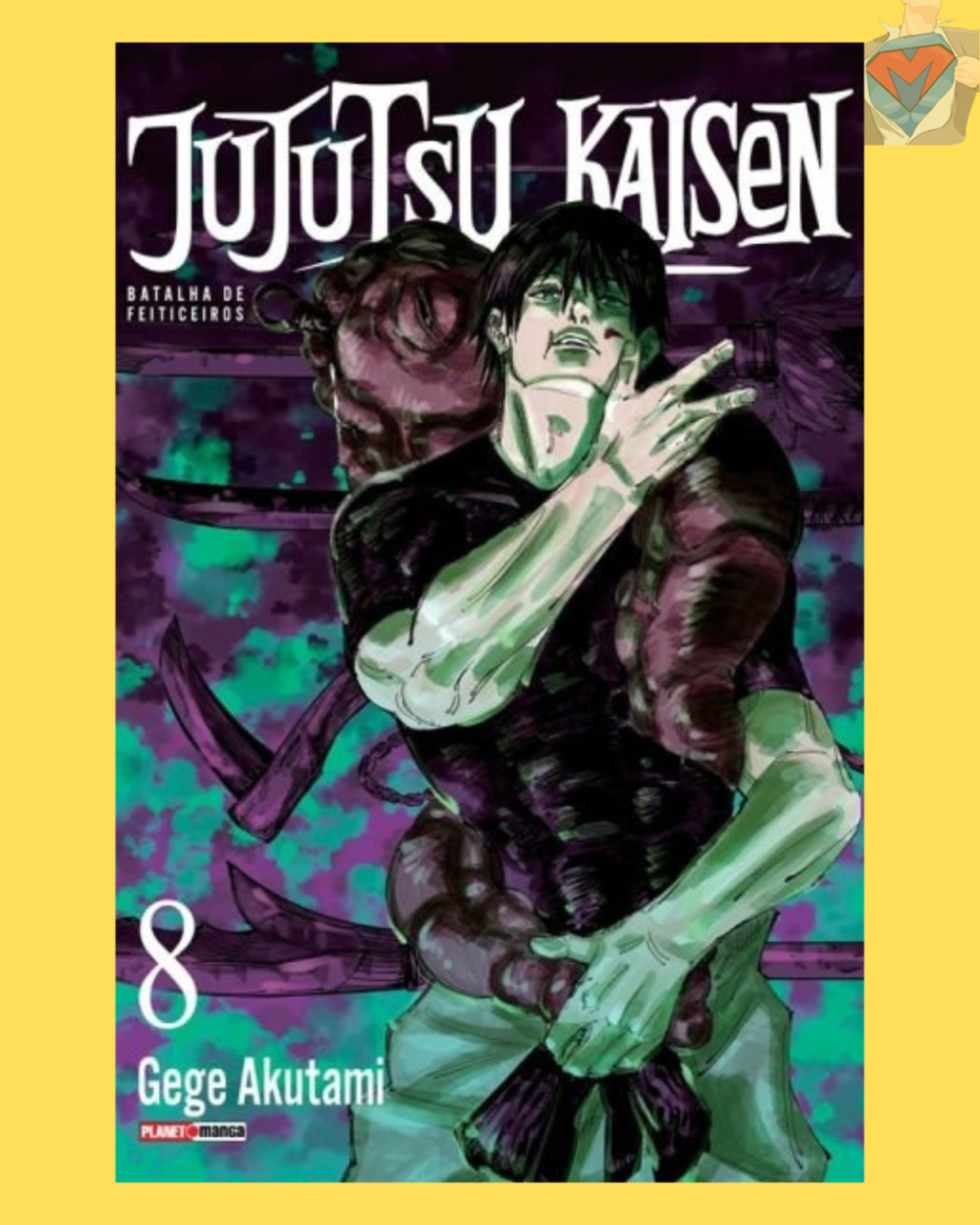 Jujutsu Kaisen - Batalha de Feiticeiros Nº 08 ( Gege Akutami )