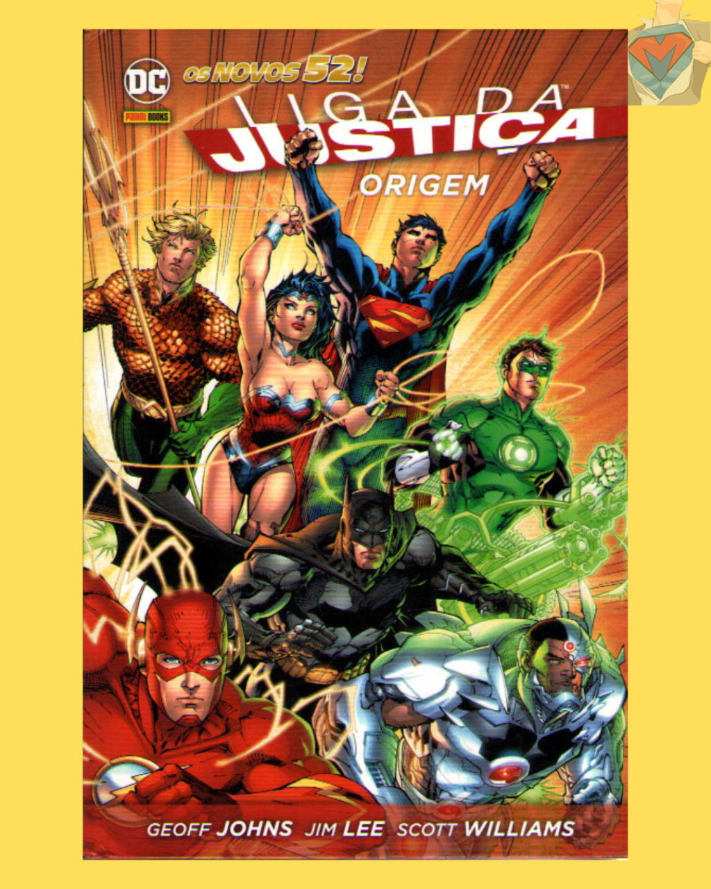 Liga da Justiça Origem ( Capa Dura )