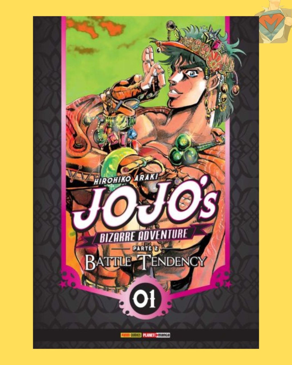 Jojo's Bizarre Adventure Parte 2: Battle Tendency Vol. 01 de 04 ( Hirohiko Araki )