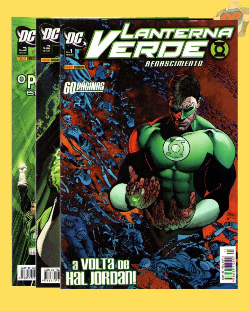 Lanterna Verde: Renascimento Nº 01 ao Nº 03 ( Completa )