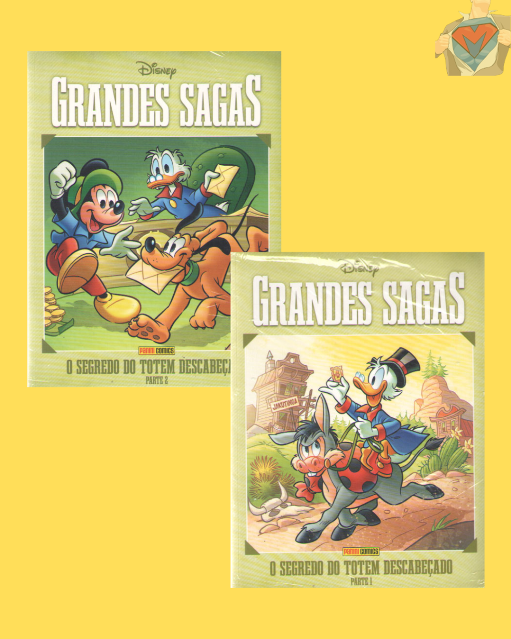 Grandes Sagas Disney O Segredo Do Totem Descabeçado – Parte 01 e Parte 02