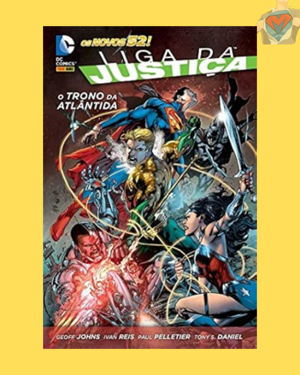 Liga da Justiça - O Trono da Atlântida ( Capa dura )