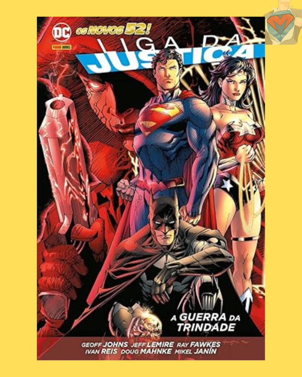 Liga da Justiça: Guerra da Trindade ( Capa dura )