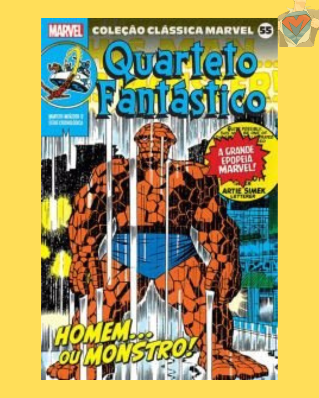 Coleção Clássica Marvel Vol. 55 - Quarteto Fantástico Nº 12