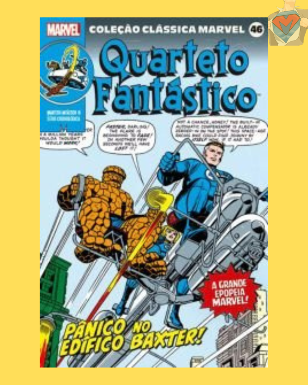 Coleção Clássica Marvel Vol. 46 - Quarteto Fantástico Nº 10