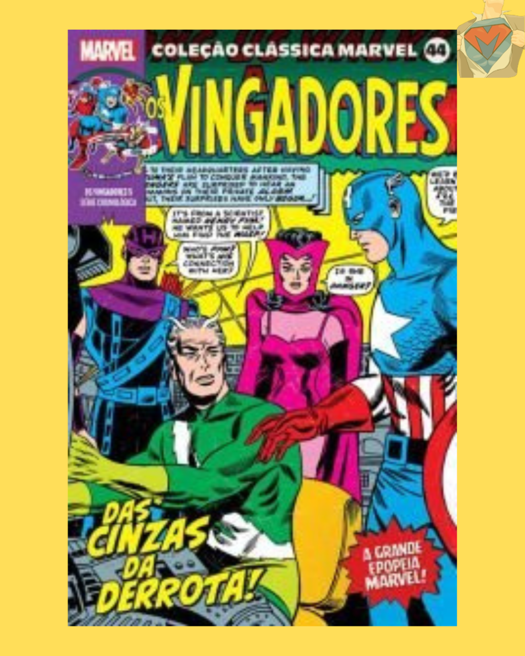 Coleção Clássica Marvel Vol. 44 - Vingadores Nº 05