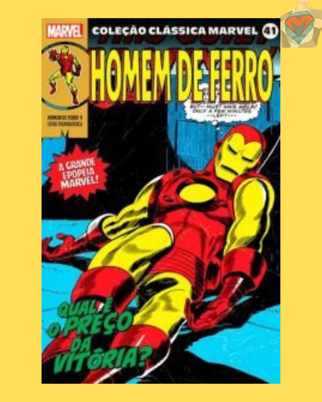 Coleção Clássica Marvel Vol. 41 - Homem de Ferro Nº 05