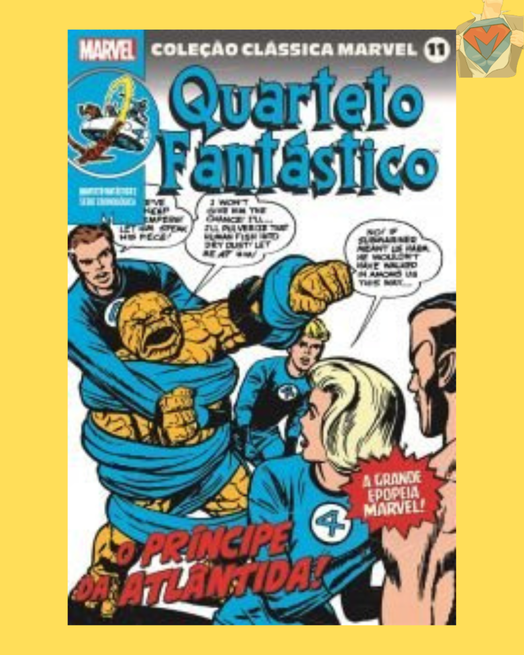 Coleção Clássica Marvel Vol. 11 - Quarteto Fantástico Vol. 02