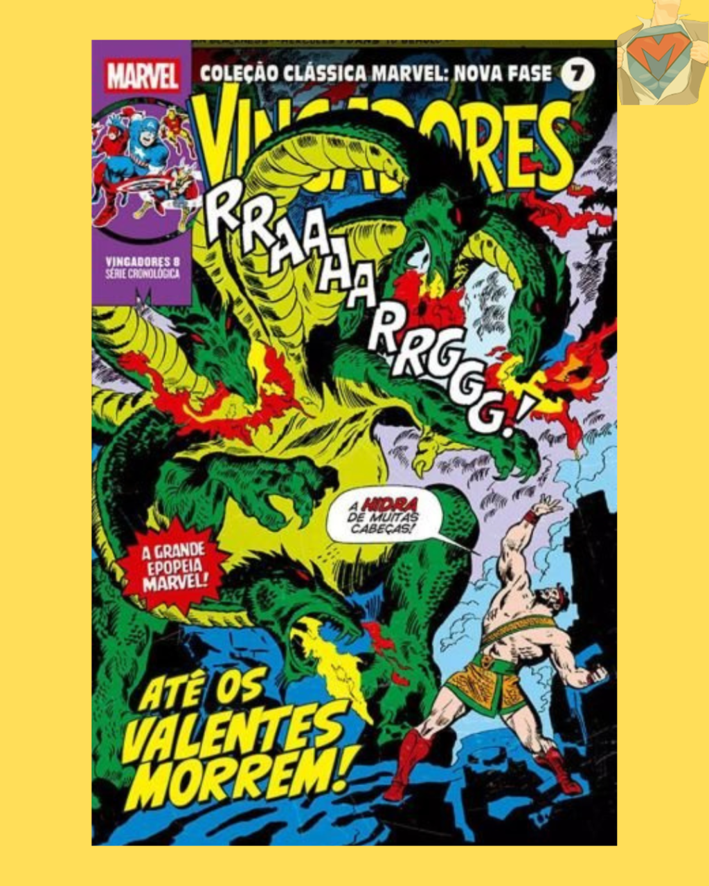 Coleção Clássica Marvel: Nova Fase Vol. 07 - Vingadores Nº 08