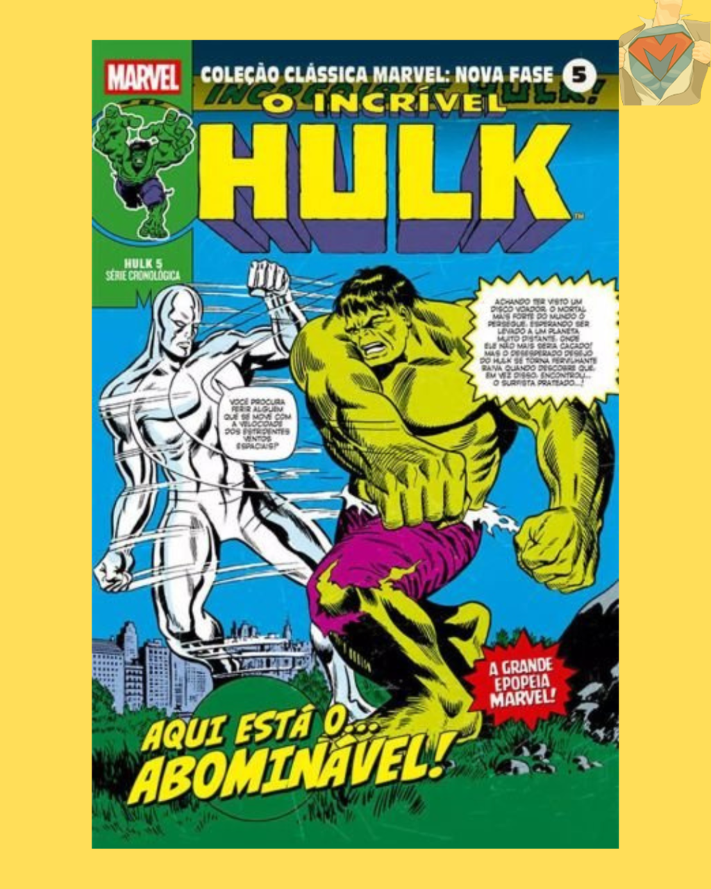 Coleção Clássica Marvel: Nova Fase Vol. 05 - Hulk Nº 05