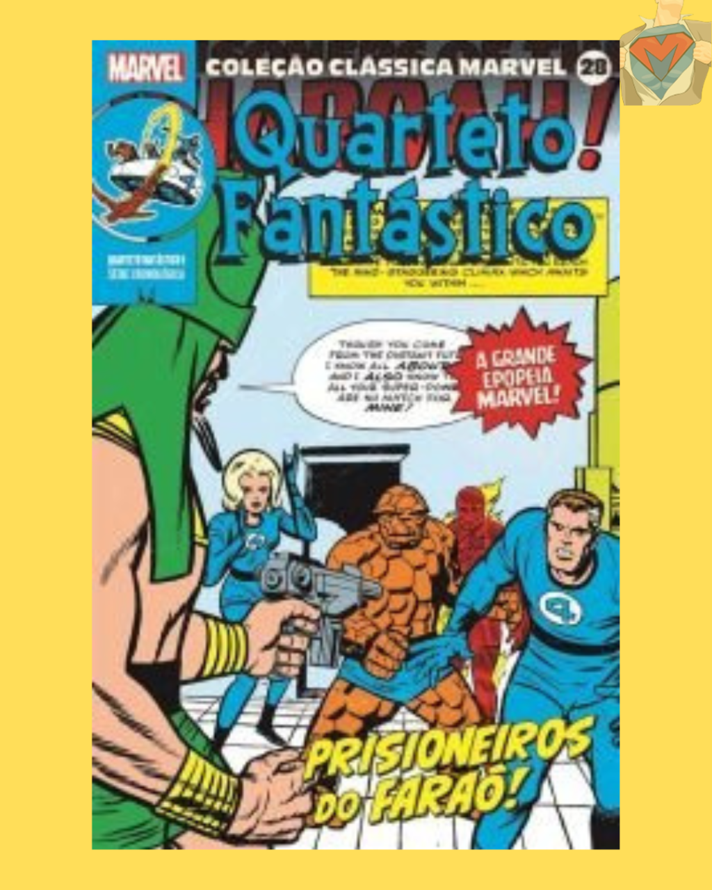 Coleção Clássica Marvel Vol. 28 - Quarteto Fantástico Nº 05