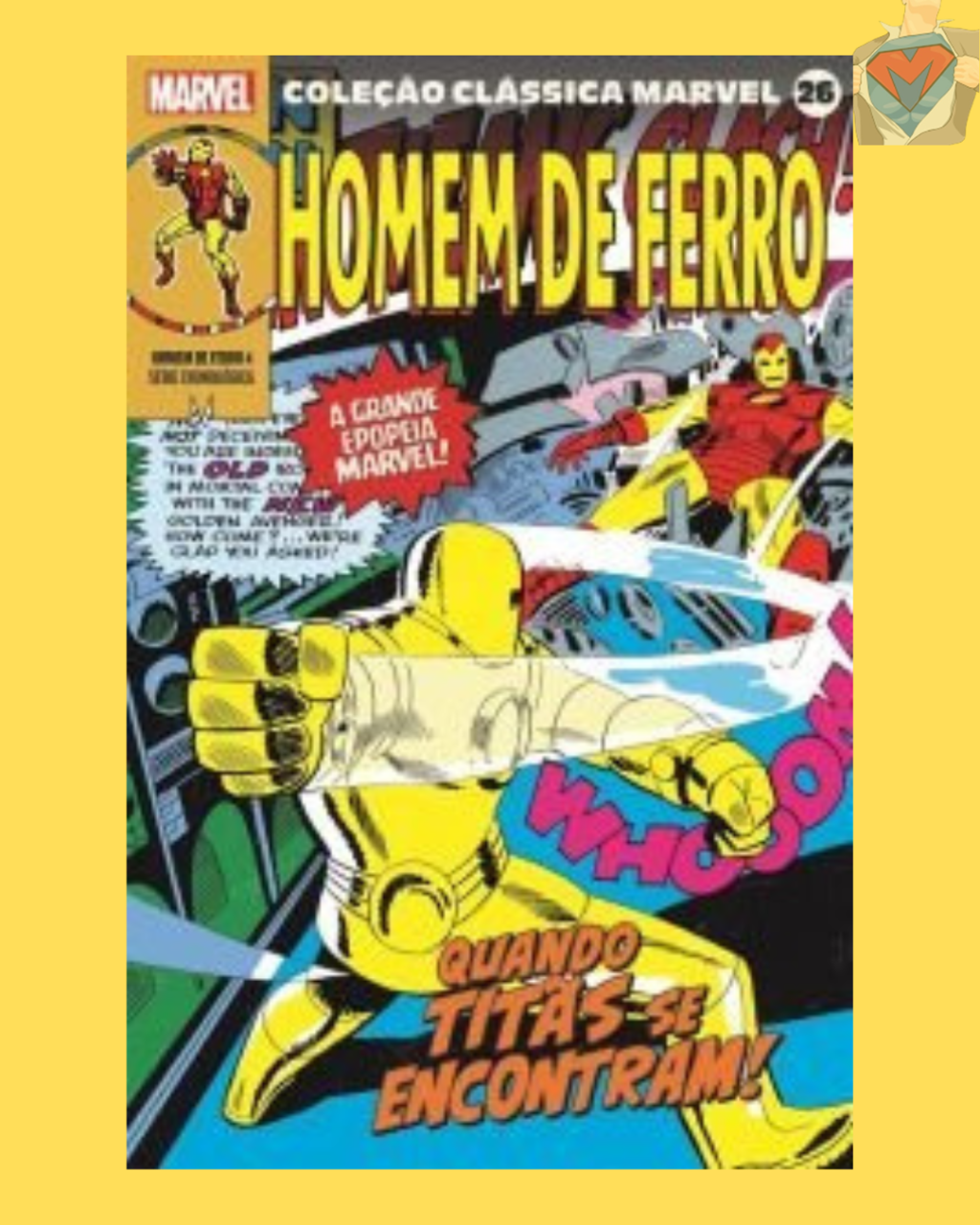 Coleção Clássica Marvel Vol. 26 - Homem de Ferro Nº 04