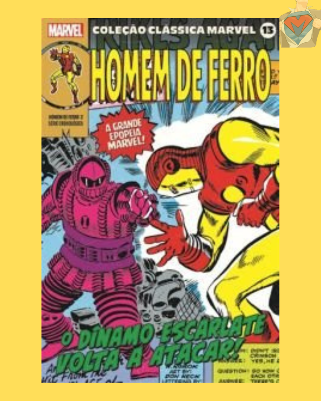 Coleção Clássica Marvel Vol. 13 - Homem de Ferro Vol. 02