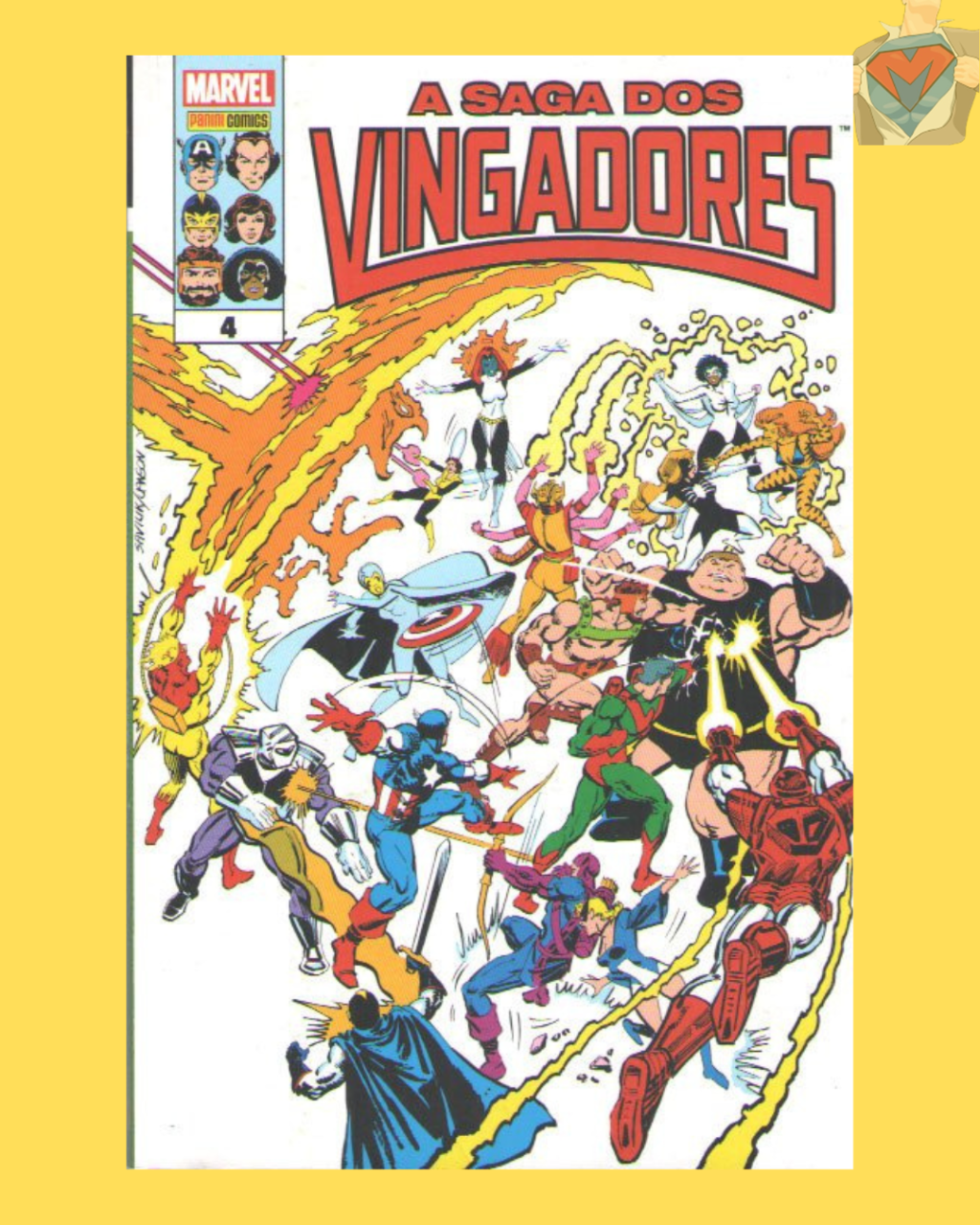A Saga dos Vingadores Vol. 04