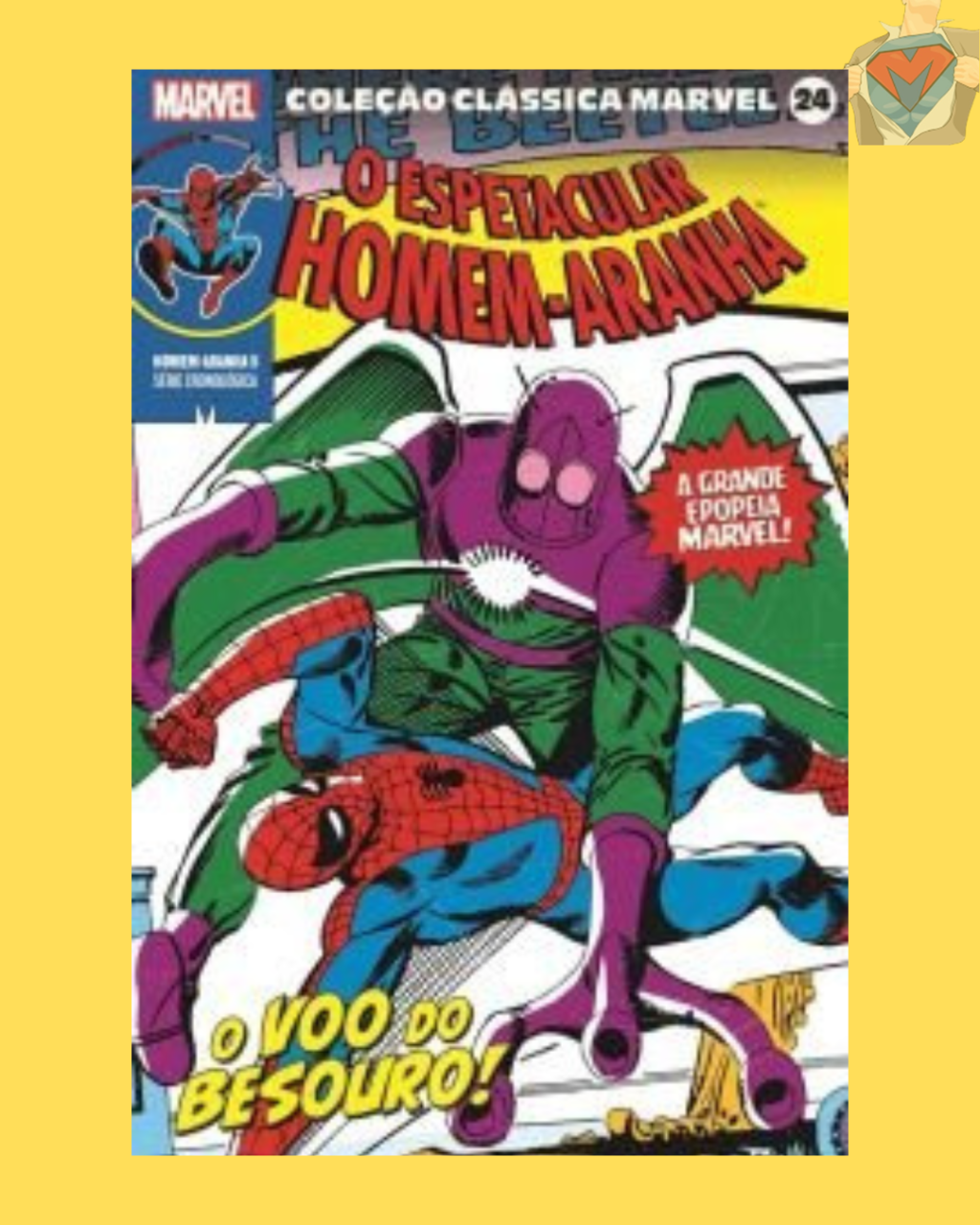 Coleção Clássica Marvel Vol. 24 - O Espetacular Homem Aranha Nº 05