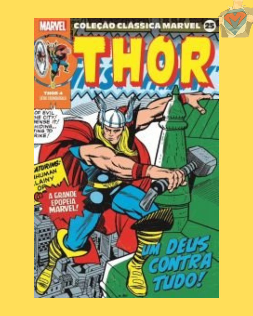 Coleção Clássica Marvel Vol. 25 - Thor Nº 04