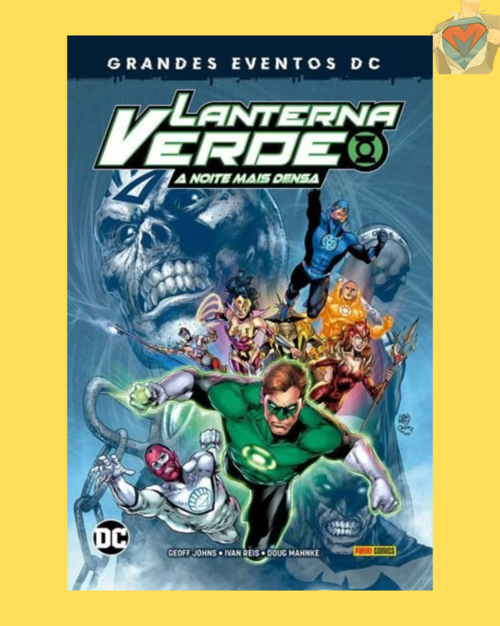 Grandes Eventos DC: Lanterna Verde - A Noite Mais Densa ( Capa Dura )