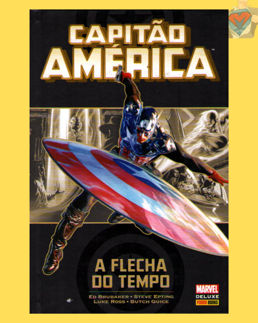 Marvel Deluxe: Capitão América - A Flecha do Tempo ( Capa Dura )