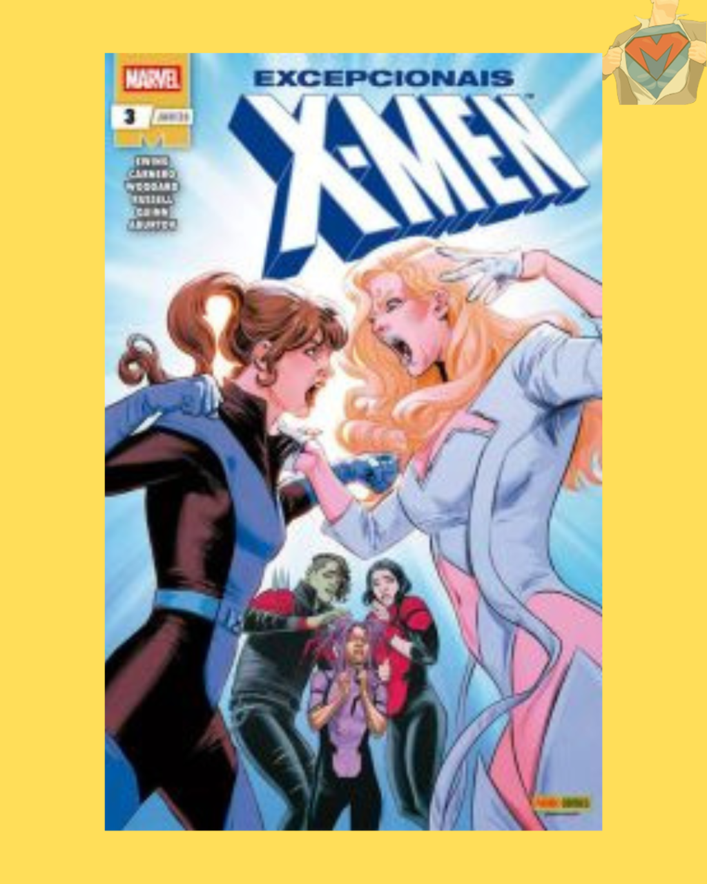 Excepcionais X-Men Nº 03