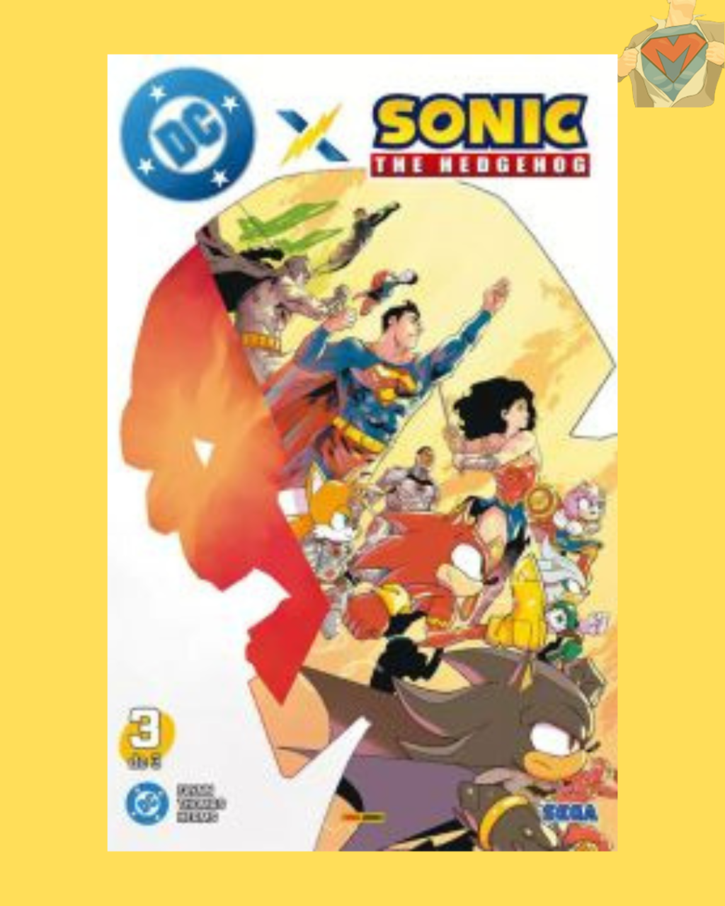 DC x Sonic Nº 03 de 03