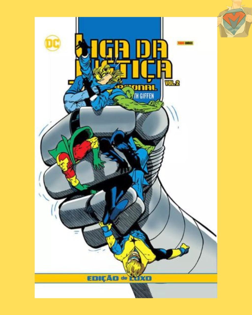 Liga da Justiça Internacional por J.M. DeMatteis e Keith Giffen - Edição de Luxo Vol. 02 ( Capa Dura )