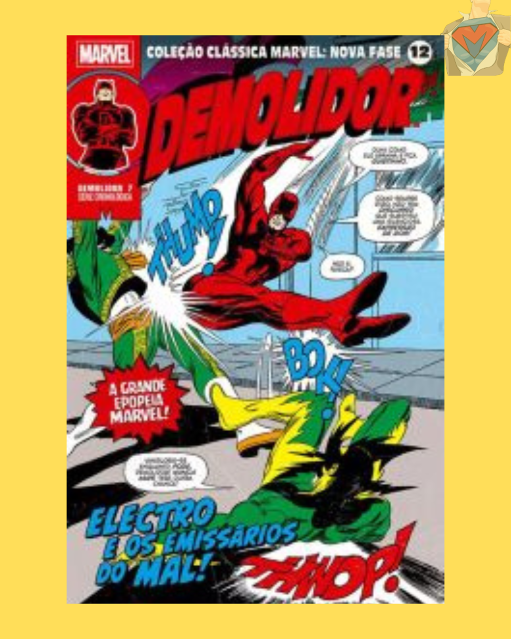 Coleção Clássica Marvel: Nova Fase Vol. 12 - Demolidor Nº 07