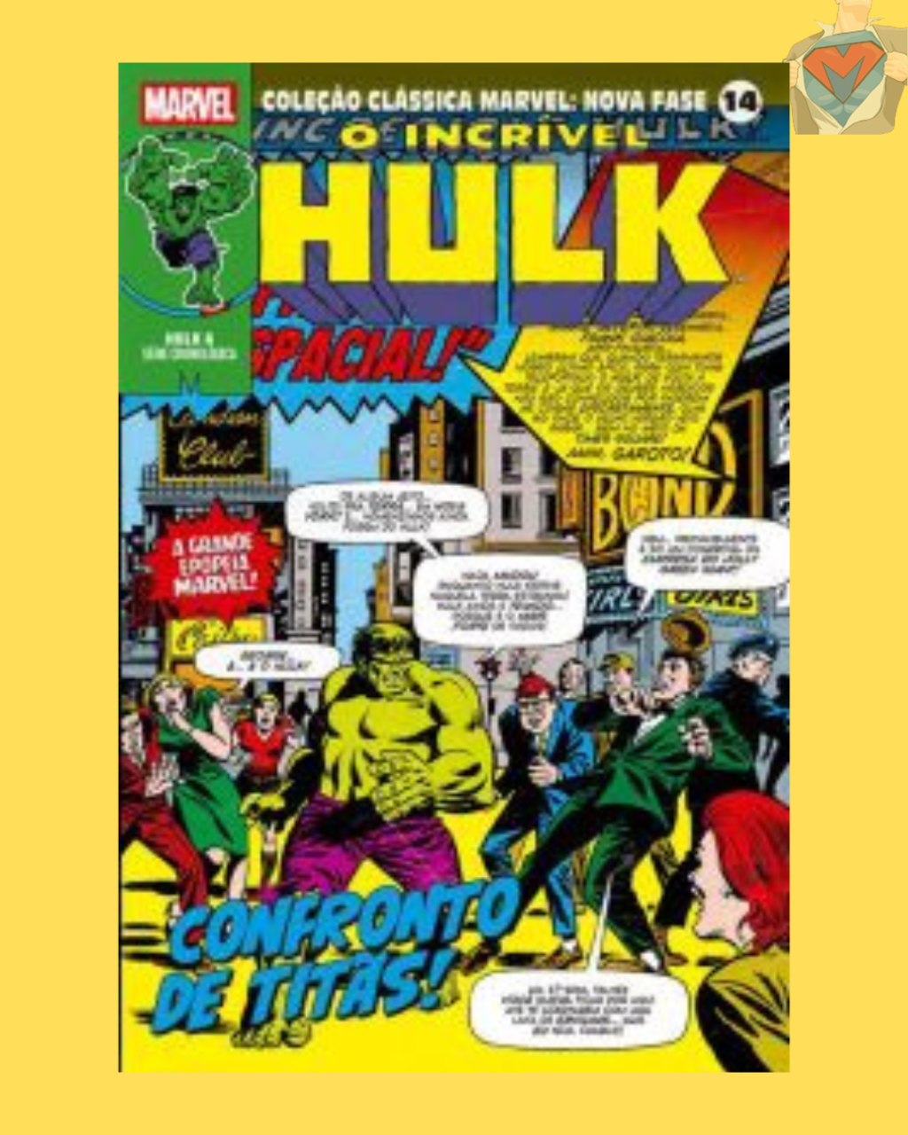 Coleção Clássica Marvel: Nova Fase Vol. 14 - Hulk Nº 06
