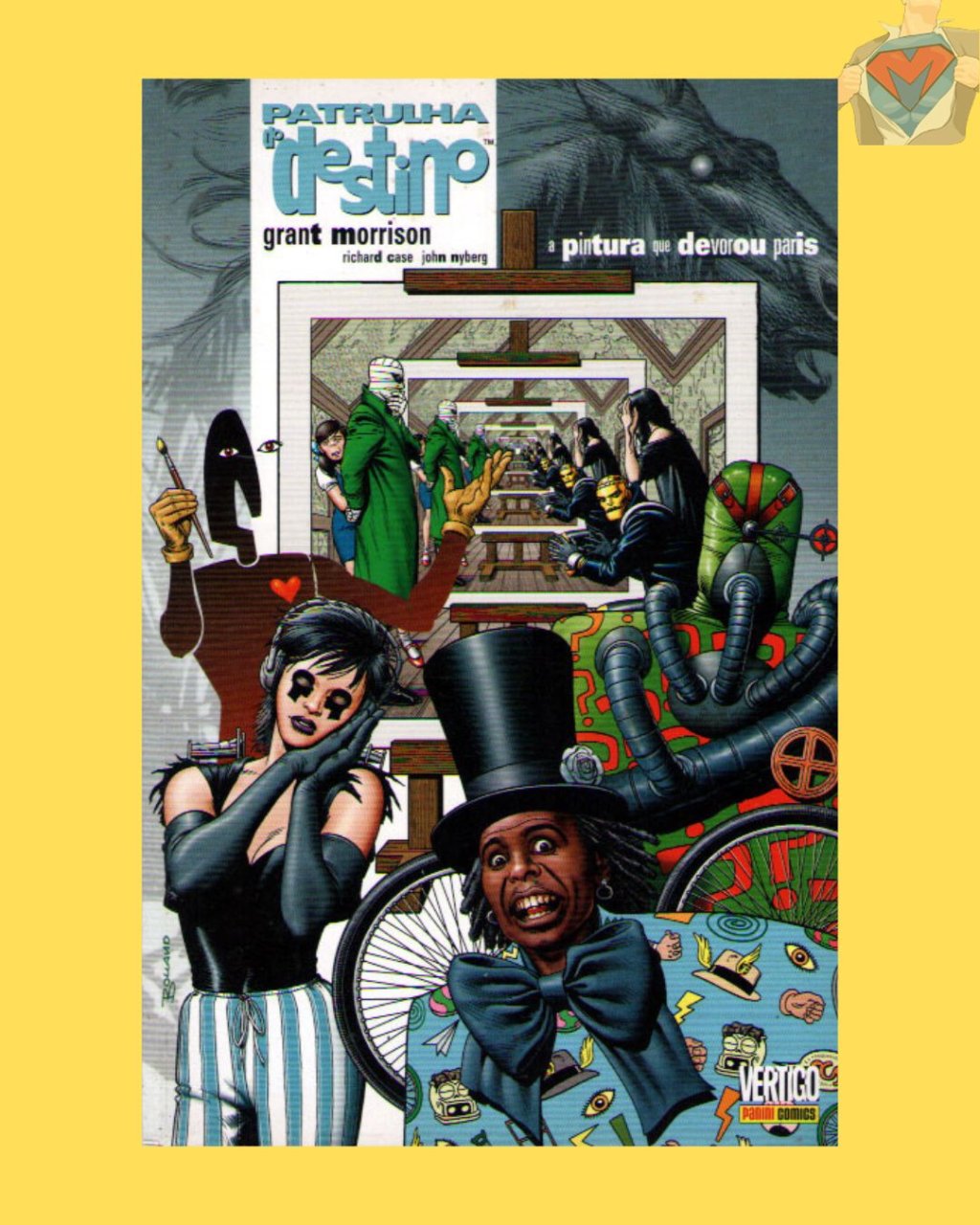 Patrulha do Destino Vol. 02 : A Pintura que Devorou Paris
