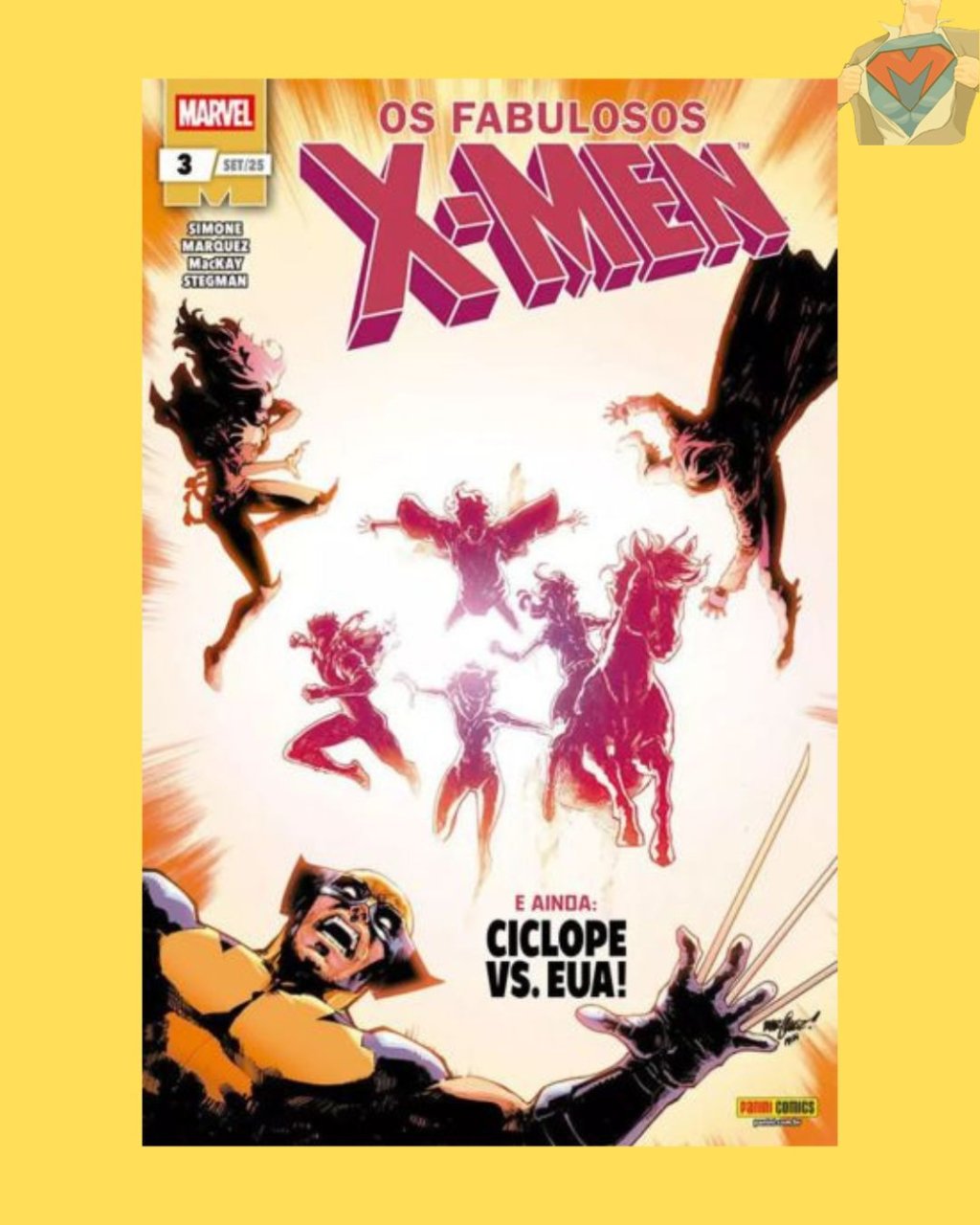 Os Fabulosos X-Men Nº 03