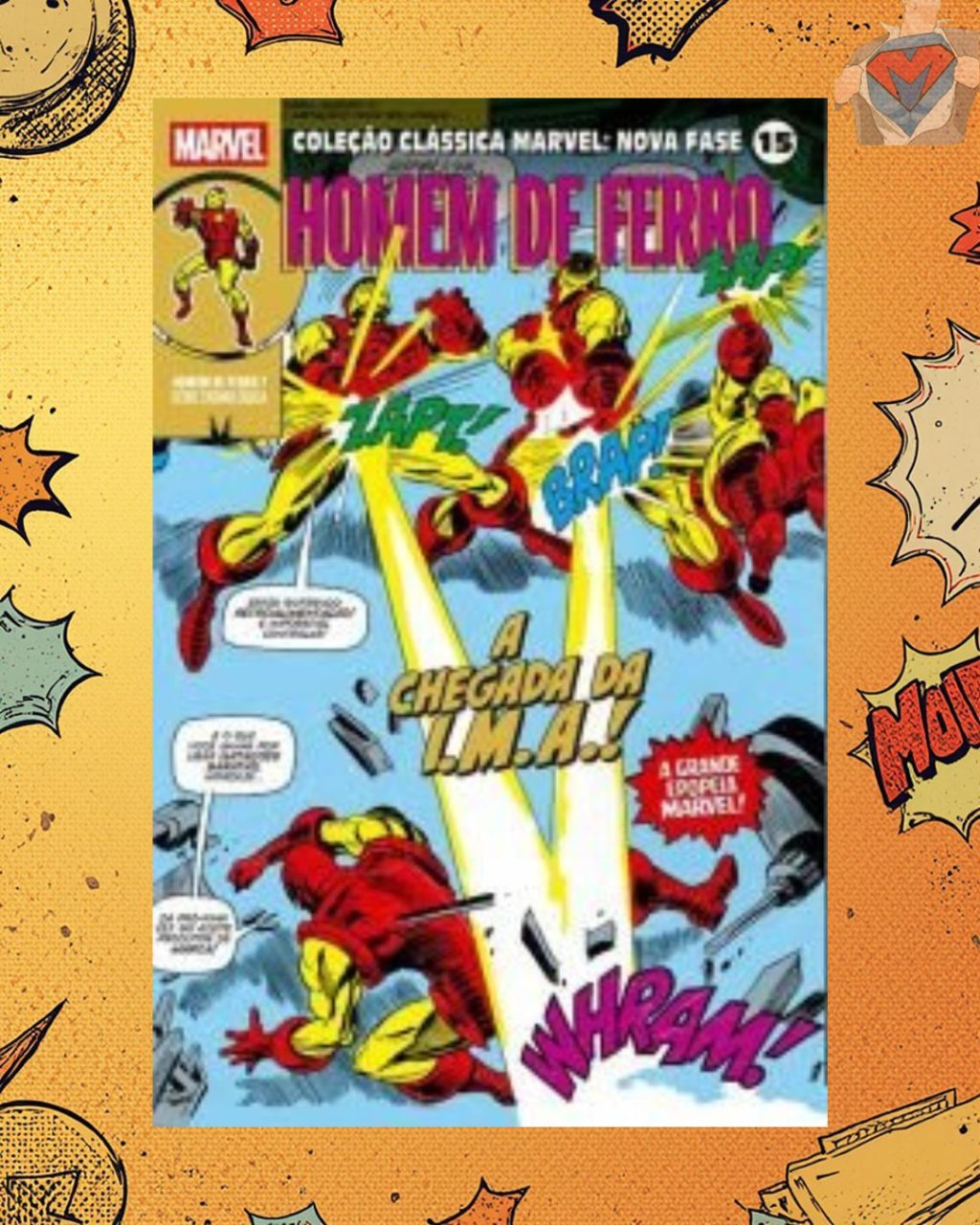 Coleção Clássica Marvel: Nova Fase Vol. 15 - Homem De Ferro Nº 07