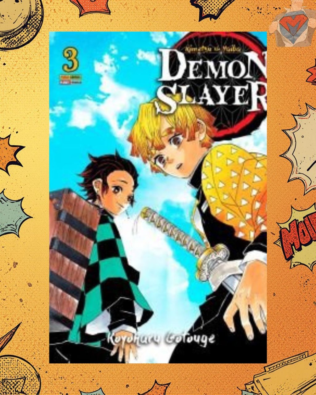 Demon Slayer: Kimetsu No Yaiba Nº 03 ( Koyoharu Gotouge )