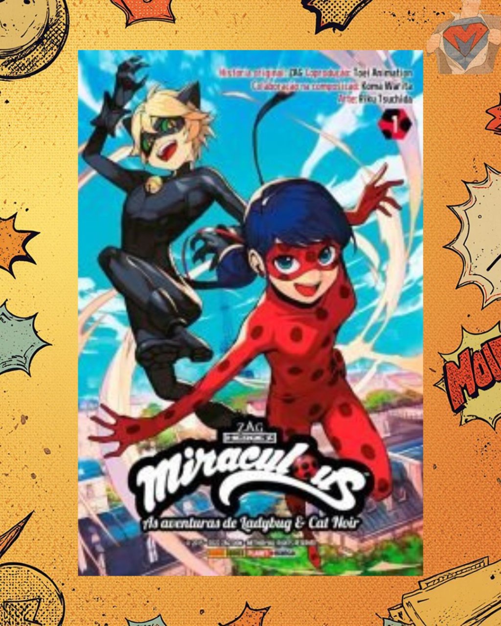Miraculous: Ladybug e Cat Noir Nº 01