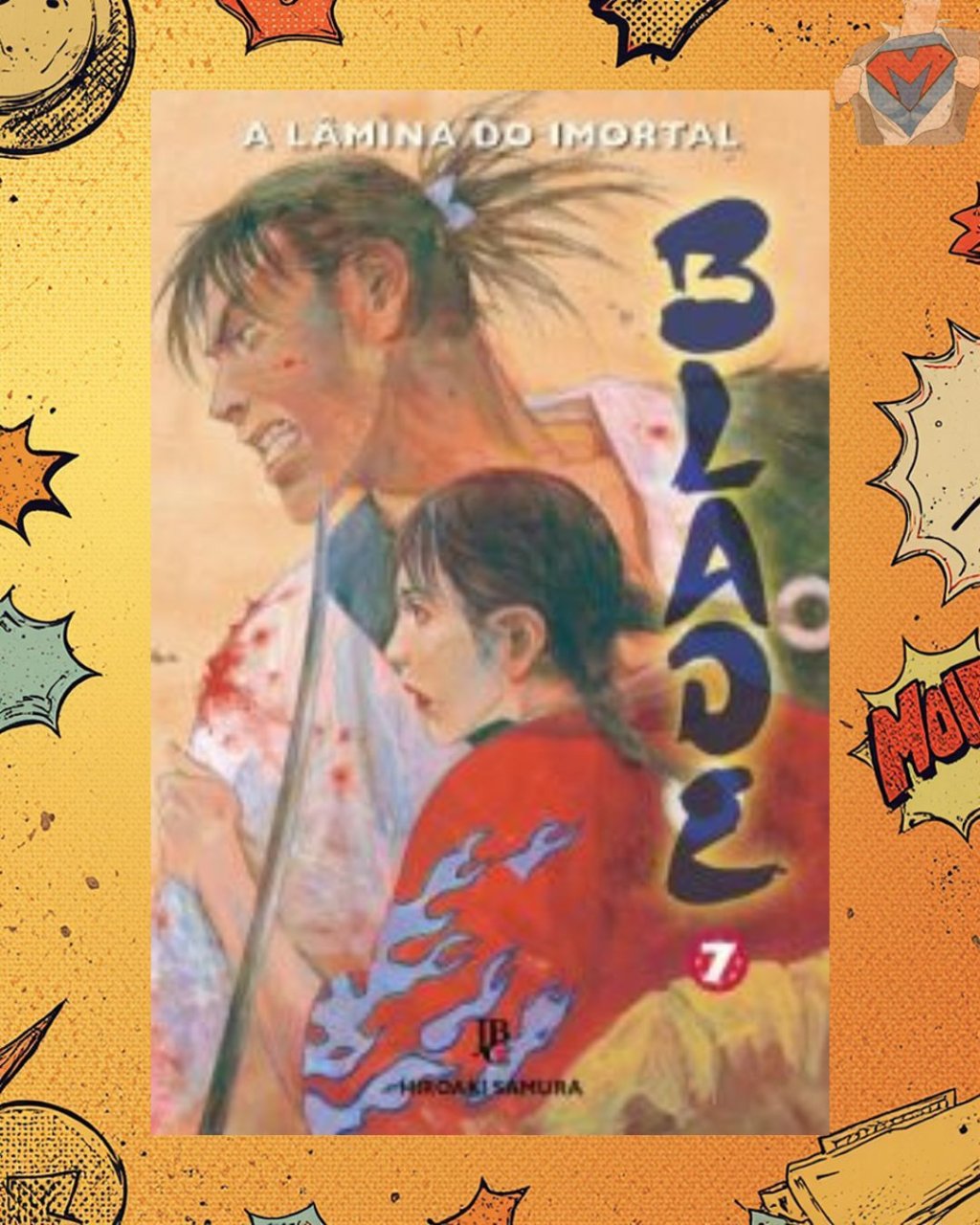 Blade: A Lâmina do Imortal Nº 07 de 15 ( Hiroaki Samura )