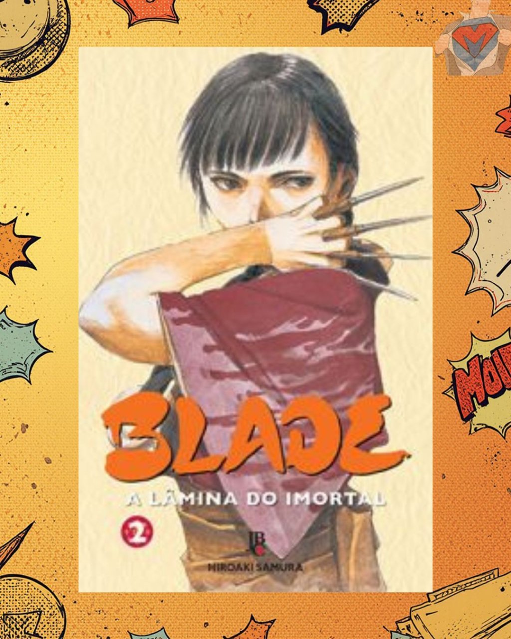 Blade: A Lâmina do Imortal Nº 02 de 15 ( Hiroaki Samura )