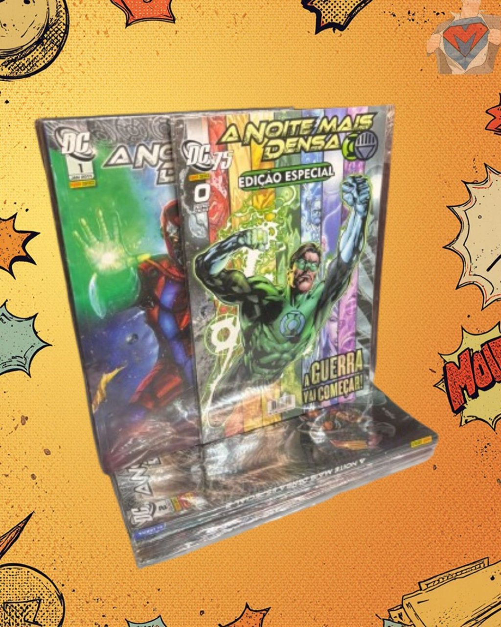 A Noite Mais Densa Nº 00 ao Nº 08 + A Noite Mais Densa Especial Vol. 01 e Vol. 02 ( Completa )