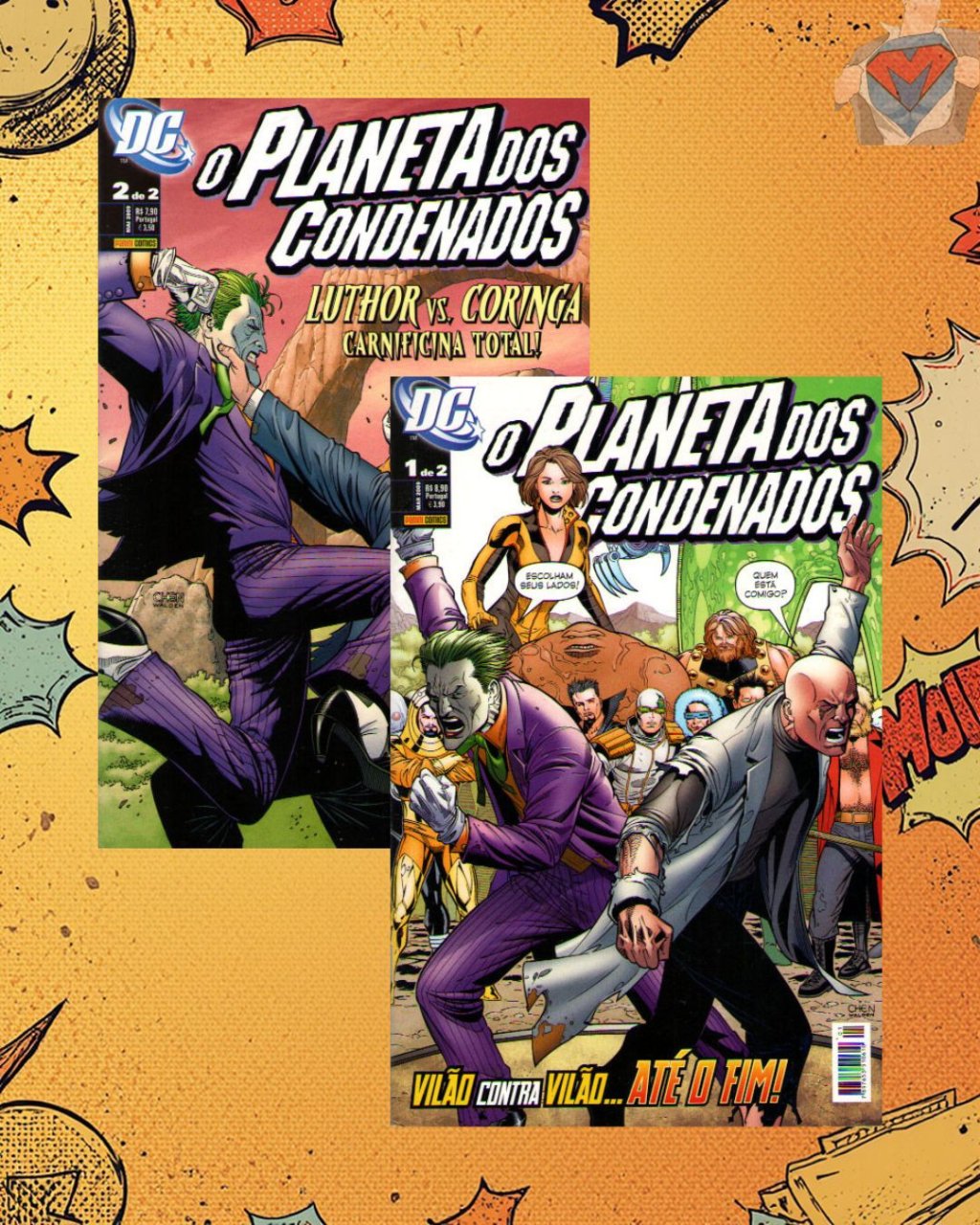 O Planeta dos Condenados Nº 01 e Nº 02 ( Completa )
